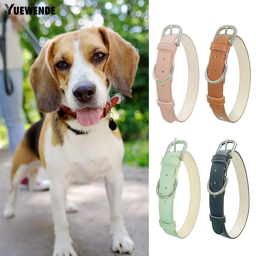 Yq.e Vòng Cổ Hai Khóa Cài Cỡ Nhỏ / Vừa / Lớn Thoải Mái Chống Thoát Hiểm Có Thể Điều Chỉnh Cho Thú Cưng