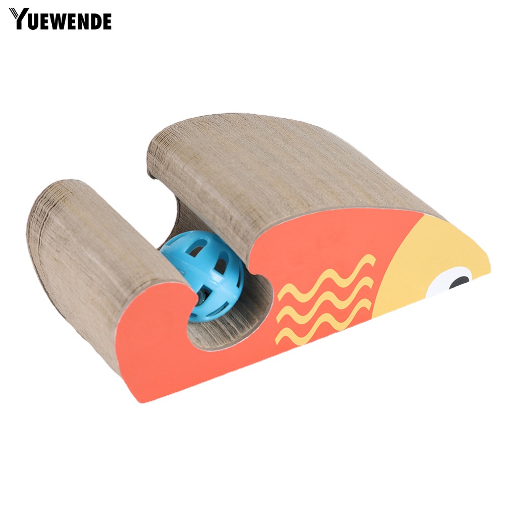 Yq.e Đồ Chơi Bóng Lăn Bằng Giấy Mã Não Chống Mài Mòn Có Thể Thay Đổi Hình Dạng Thuận Tiện Cho Mèo