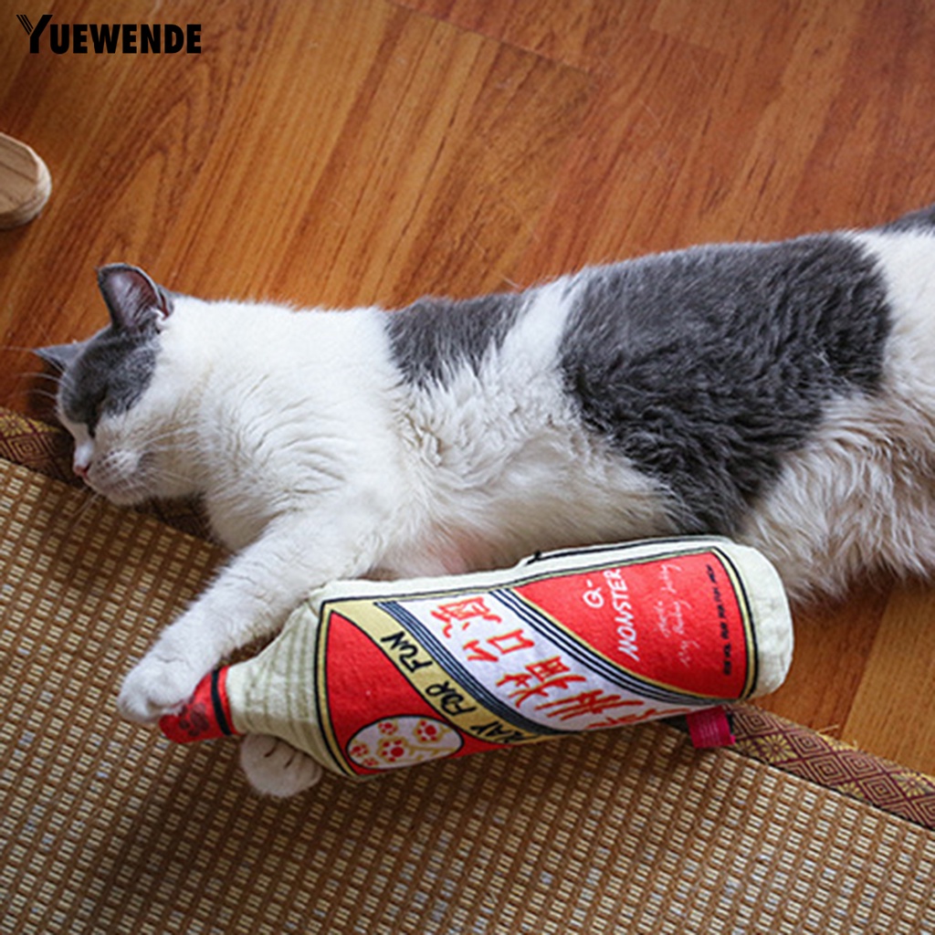 Yq.e Đồ Chơi Bình Bia Đồ Chơi Siêu Mềm Quyến Rũ Cho Mèo Cưng