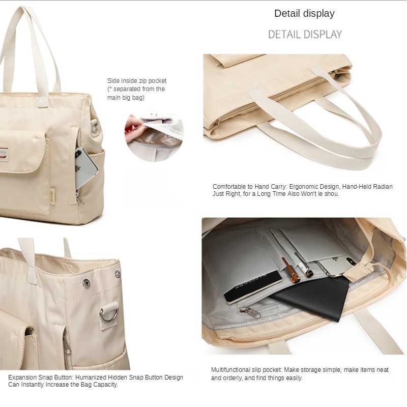 Túi Đựng Laptop 15.6 13.3 Inch 14 Inch Bằng Vải Canvas Cỡ Lớn Thiết Kế Dễ Thương Dành Cho Nữ