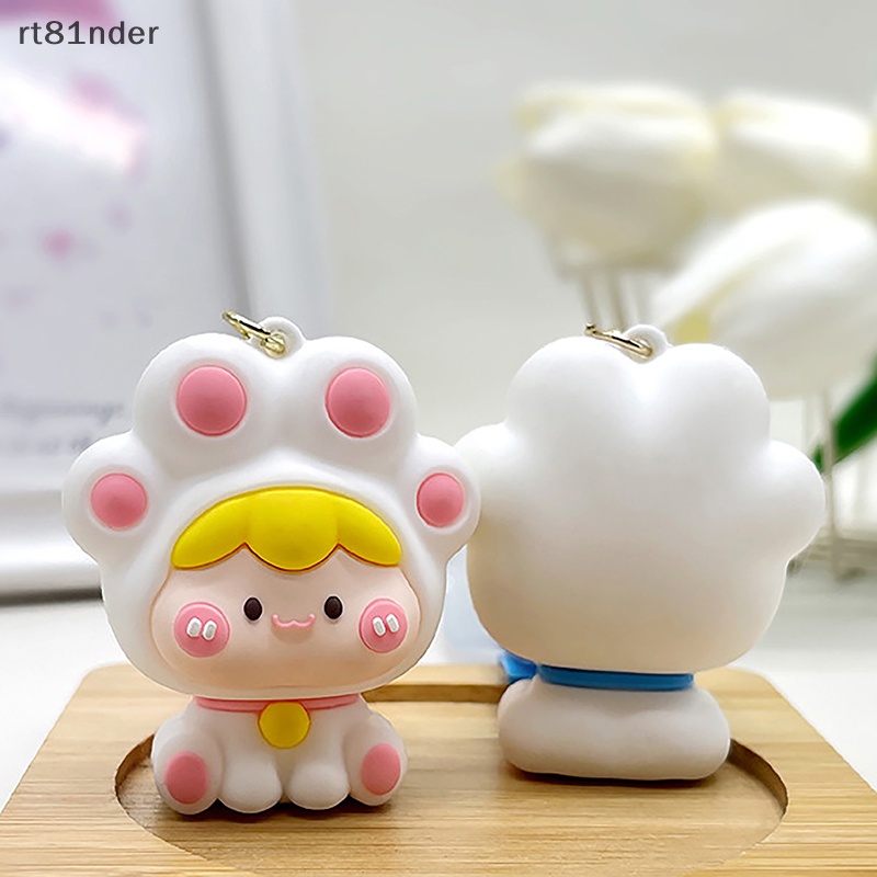 Rt Móc Khóa Hình Mèo Hoạt Hình Dễ Thương