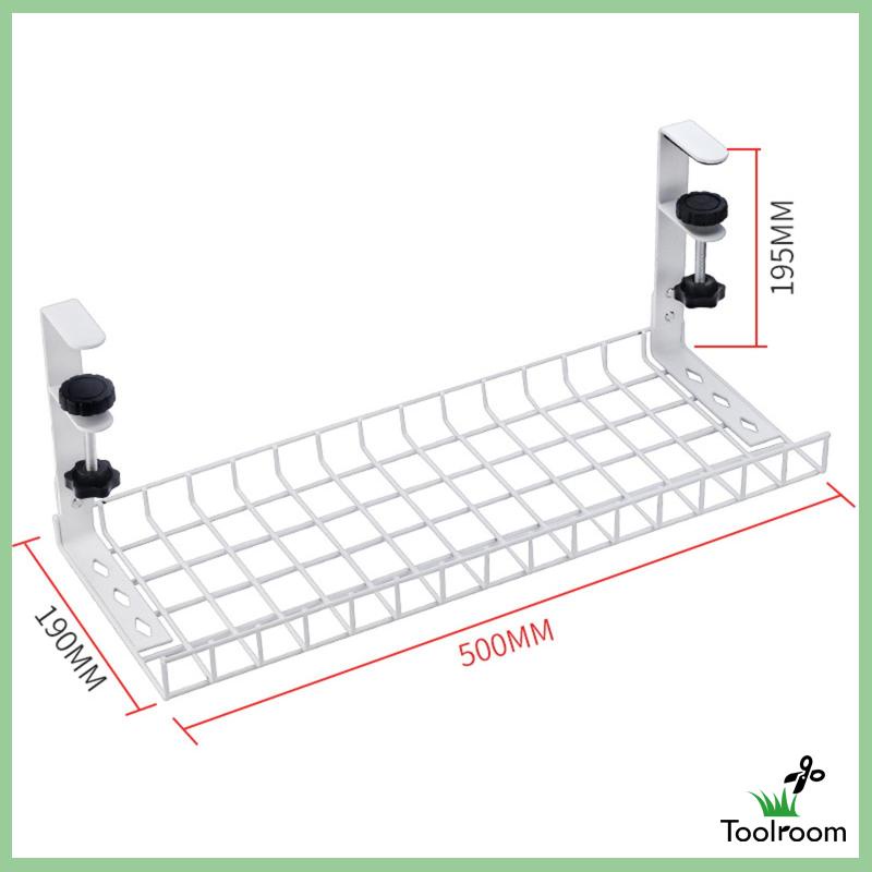 Dụng Cụ Sắp Xếp Dây Cáp Dưới Bàn Không Cần Khoan Cho Phòng Học / Nhà Bếp