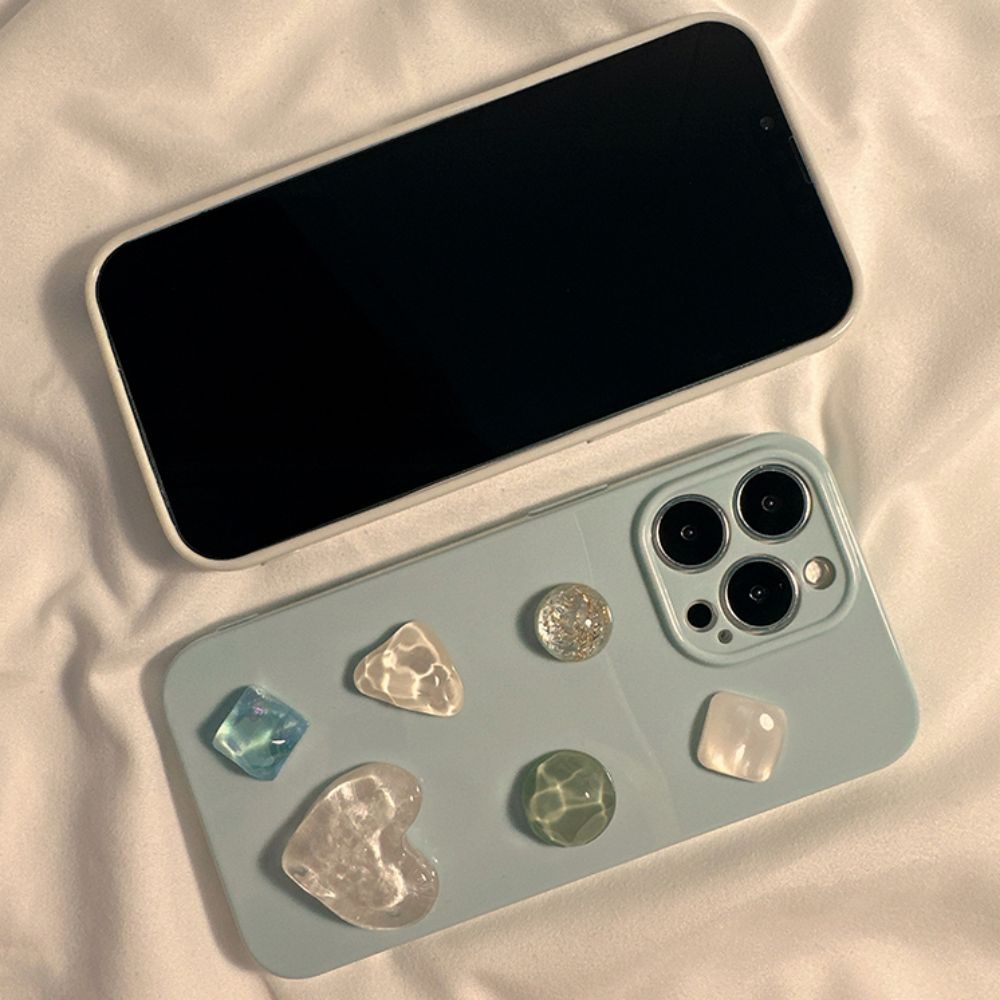 Ốp Điện Thoại TPU Mềm Đính Đá 3D Chống Trượt Chống Rơi Cho IPhone 11 14 13 12 Pro Max