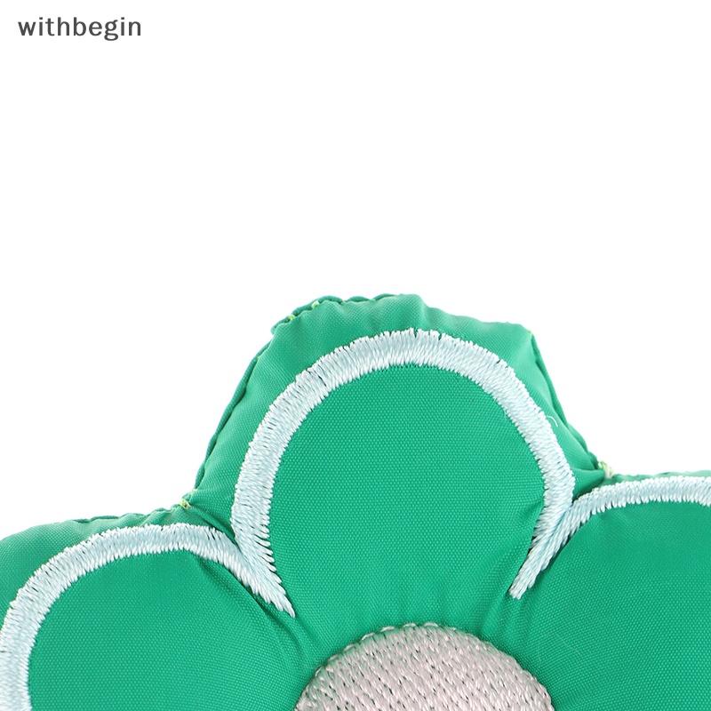 Móc Khóa Bông Cotton Dệt Kim Hình Hoa Dễ Thương Dùng Làm Quà Tặng Cho Cặp Đôi DIY