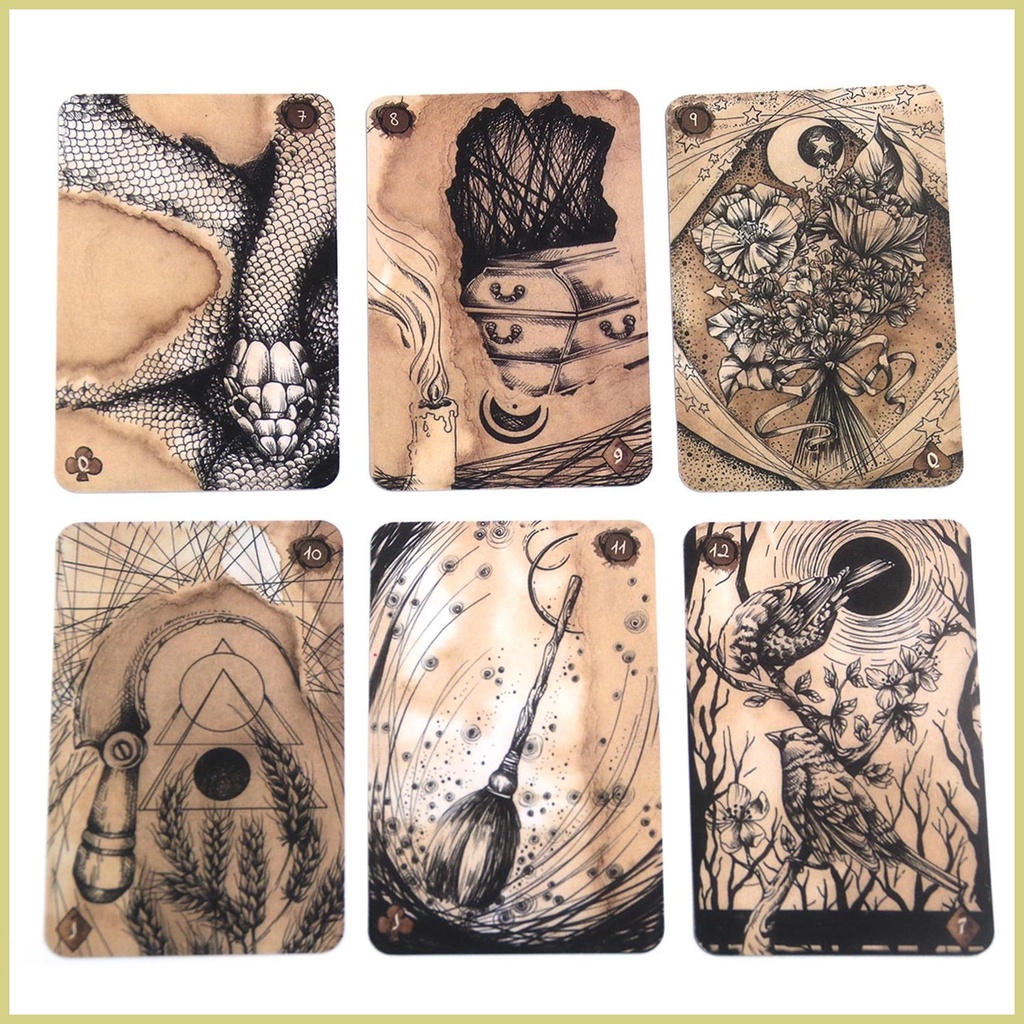 Bộ Bài Tarot De Lune Lenormand De Lune Vui Nhộn Cho Người Lớn