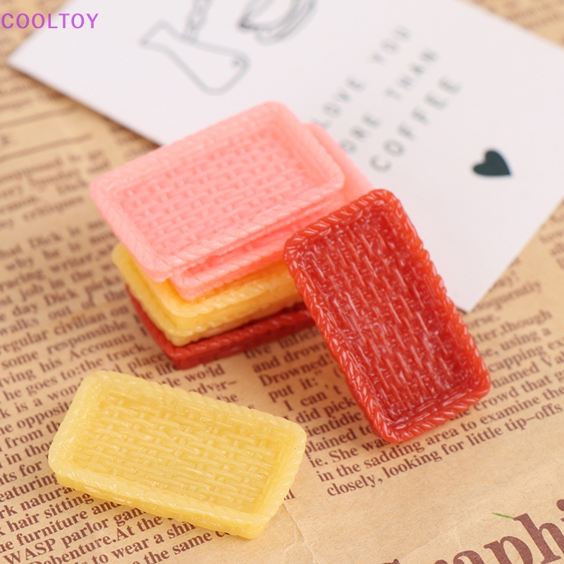 Set 10 Giỏ Đựng Đồ Trang Trí Nhà Búp Bê Tỉ Lệ 1 / 12