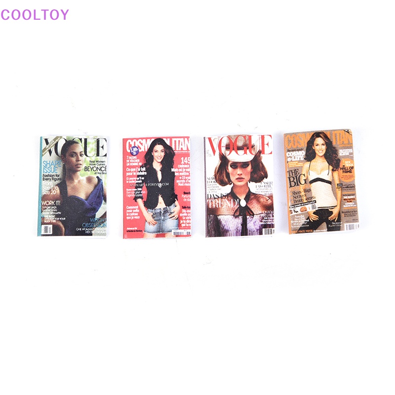 Cooltoy Mô Hình Cuốn Sách Mini Tỷ Lệ 1 / 6 Dùng Để Trang Trí Nhà Búp Bê   Hot!