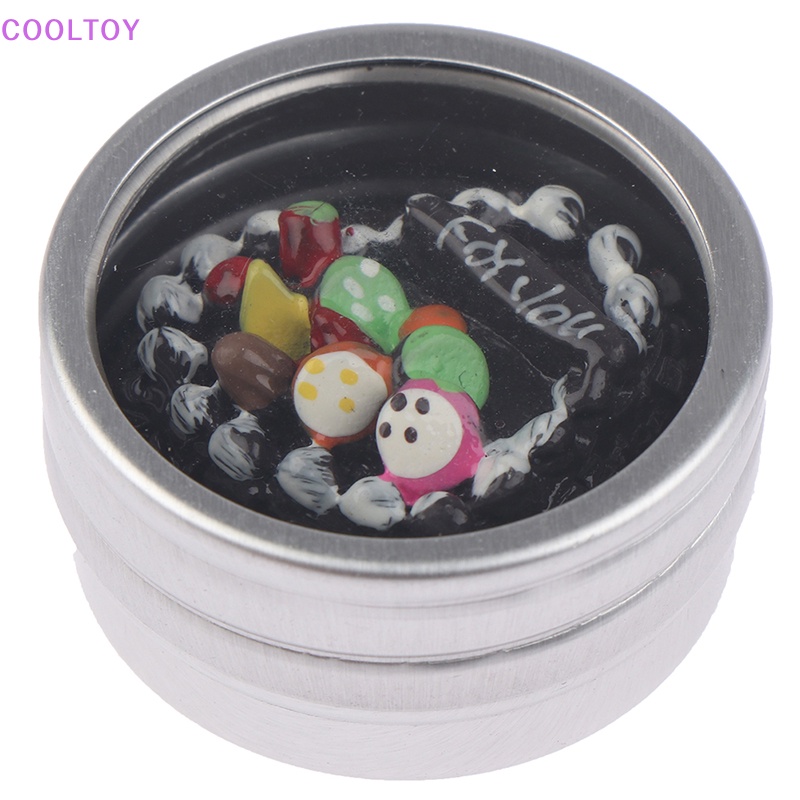 Set 2 Mô Hình Bánh Ngọt Mini Tỉ Lệ 1: 12 Dùng Để Trang Trí Nhà Búp Bê