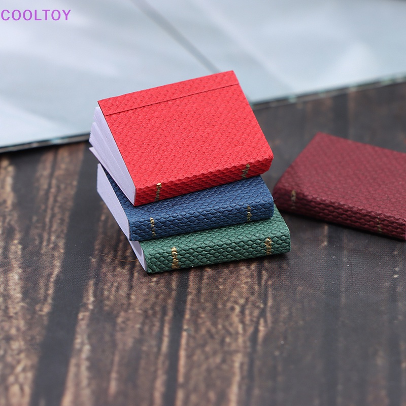 Cooltoy Cuốn Sách Mini 4 Màu Tỉ Lệ 1: 12 Dành Cho Nhà Búp Bê