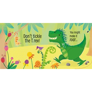 Don't Tickle The T. rex! ((Touchy-feely Sound Books)