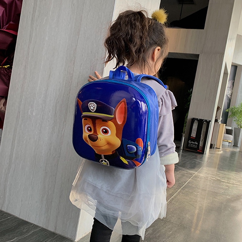 Balo Đi Học Hình Chú Chó Nhồi Bông Dễ Thương Cho Bé