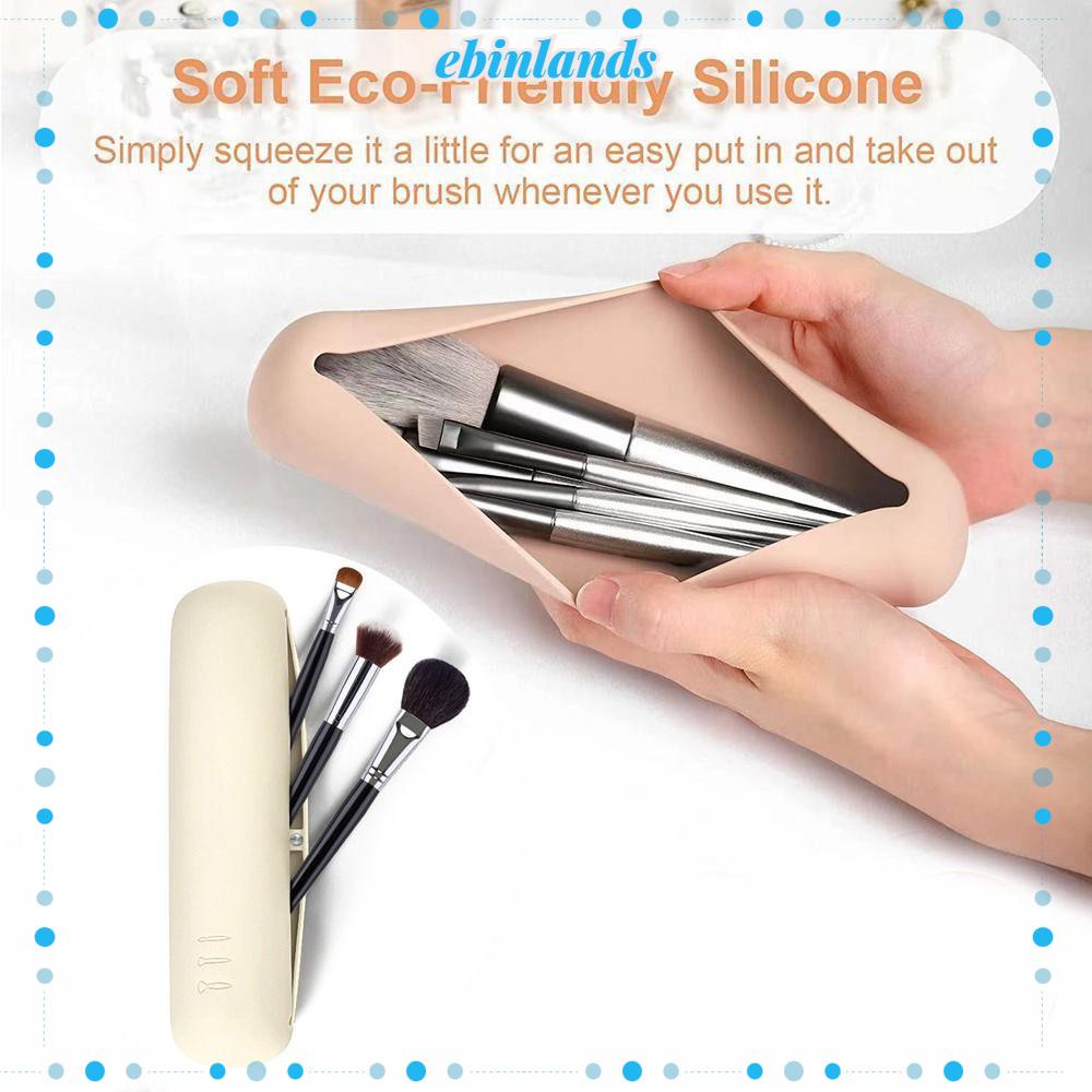 Túi Silicone Đựng Cọ Trang Điểm Đa Năng