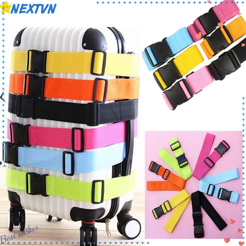 Dây Đai Khóa Vali Hành Lý Không Cần Mật Khẩu An Toàn