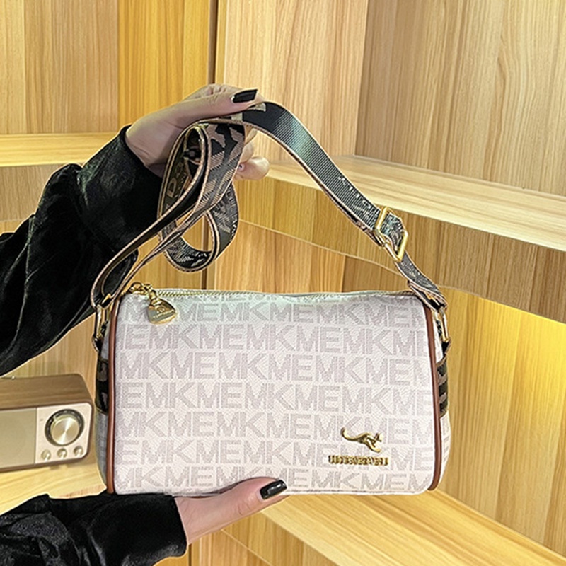 Túi Đeo Vai Sức Chứa Lớn Có Khóa Kéo In Họa Tiết Thời Trang Chất Lượng Cao Cho Nữ