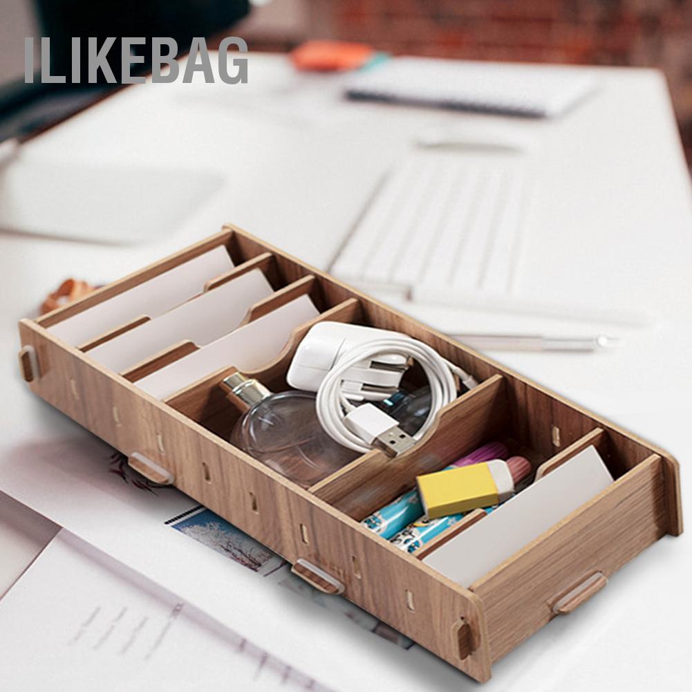 Ilikebag Hộp lưu trữ danh thiếp sáng tạo Bàn văn phòng máy tính để bàn Tổ chức