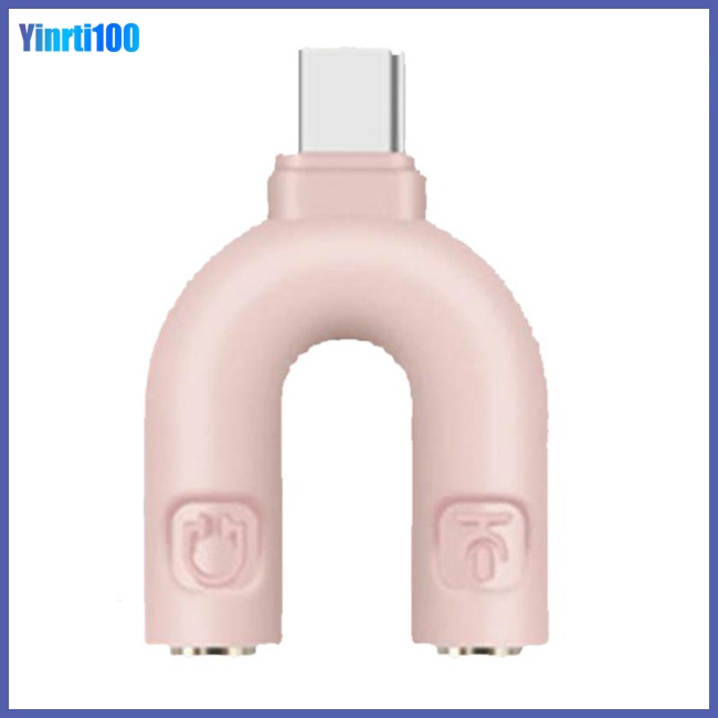 Cáp Chuyển Đổi Âm Thanh type C 2 Trong 1 Cho Sạc Điện Thoại