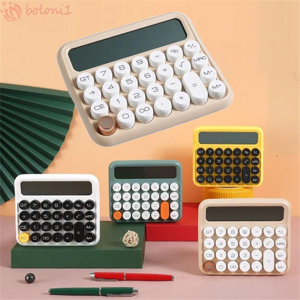 Máy Tính Điện Tử Cầm Tay Không Gây Tiếng Ồn Tiện Dụng Cho Văn Phòng / Trường Học