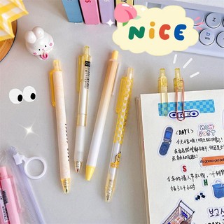 Set 6 Bút Bi Mực Đen Ngòi 0.5mm