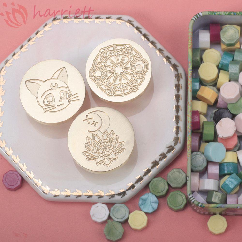 Con Dấu Sáp Niêm Phong Thiệp Quà Tặng Bằng Đồng Họa Tiết Hoạt Hình