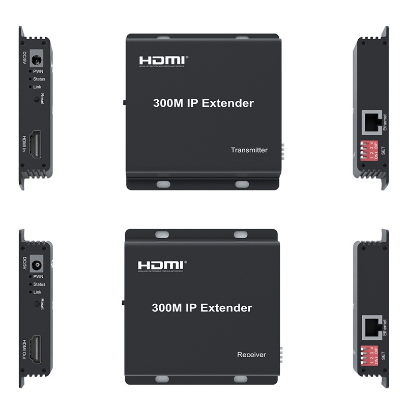 Dây Cáp Chuyển Đổi 300M HDMI Qua IP RJ45 Cat6 1080P HDMI Sang Ethernet