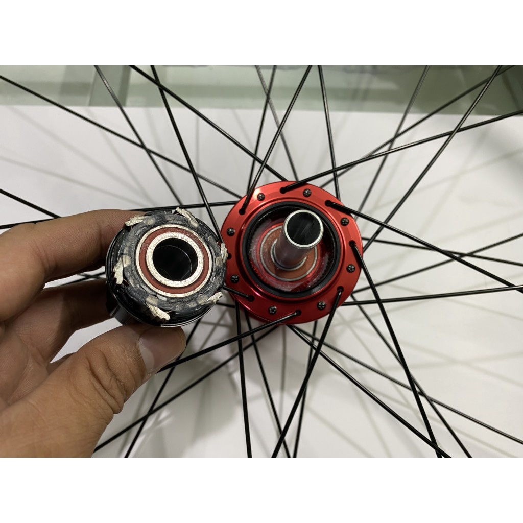 Bộ bánh xe đạp đùm cối nổ, vành Duroc 30 - 27.5 inch
