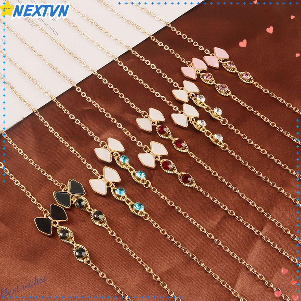 Dây Đeo Mắt Kính Hình Nơ Bằng Kim Loại