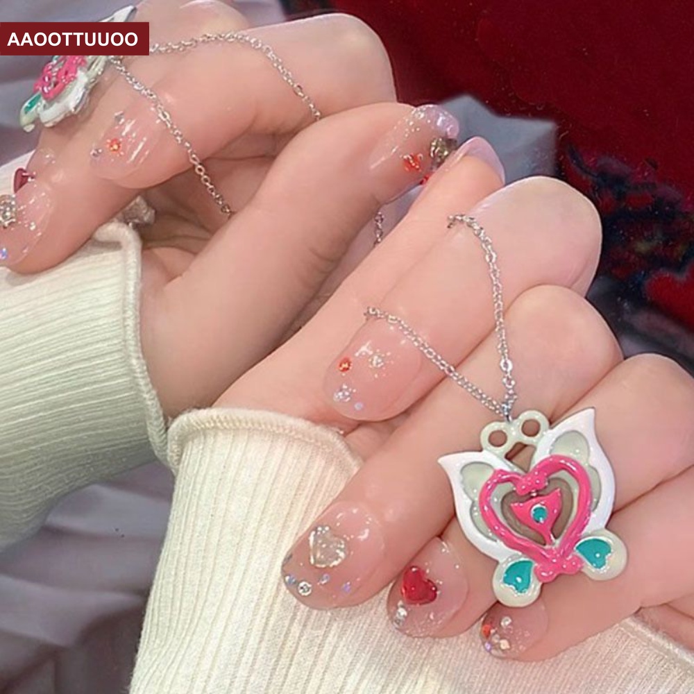 Vòng cổ Mặt Bướm Dopamine 2023 Thời Trang Ngọt Ngào Cho Nữ