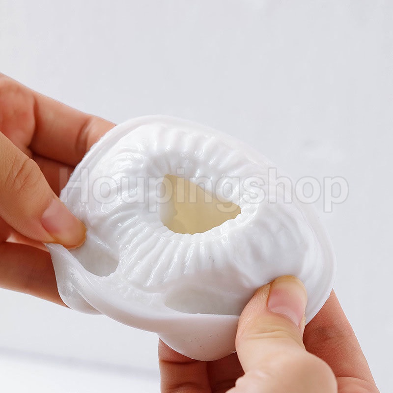 Khuôn Silicone Làm Đá / Kem / Trà Sữa / Cà Phê Hình Gấu 3D Sáng Tạo