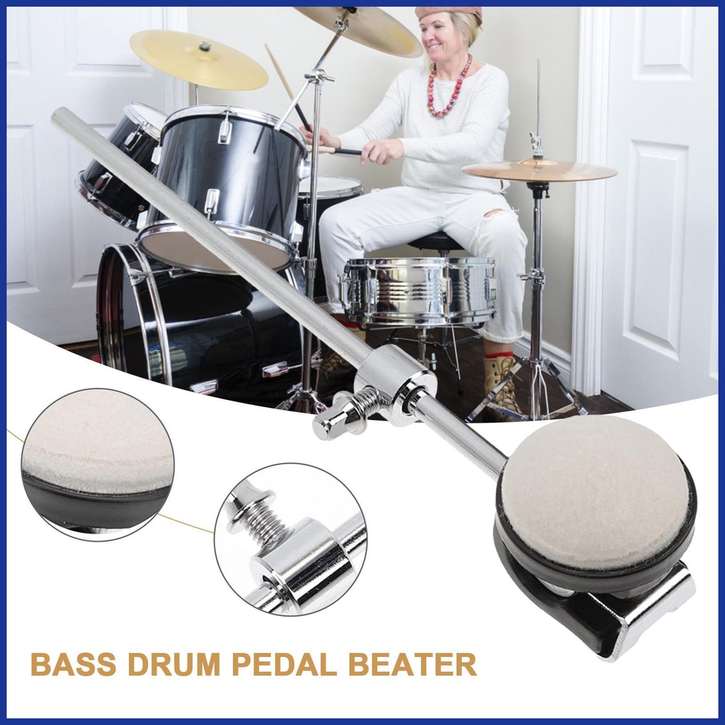 Dụng Cụ Đánh Trống Bass Truyền Thống Có Bàn Đạp Va Chạm Và Cảm Giác Âm Thanh