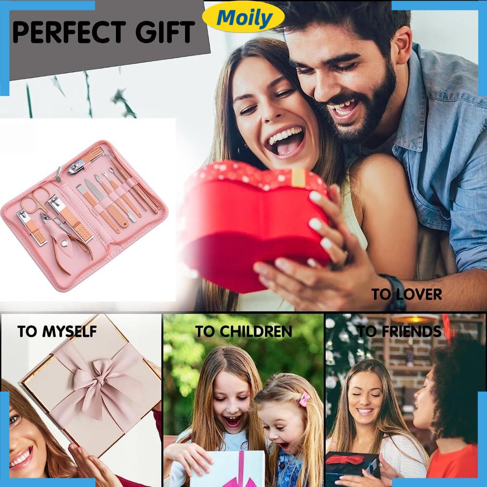 Bộ Dụng Cụ Làm Móng Bằng Thép Không Gỉ Chuyên Nghiệp