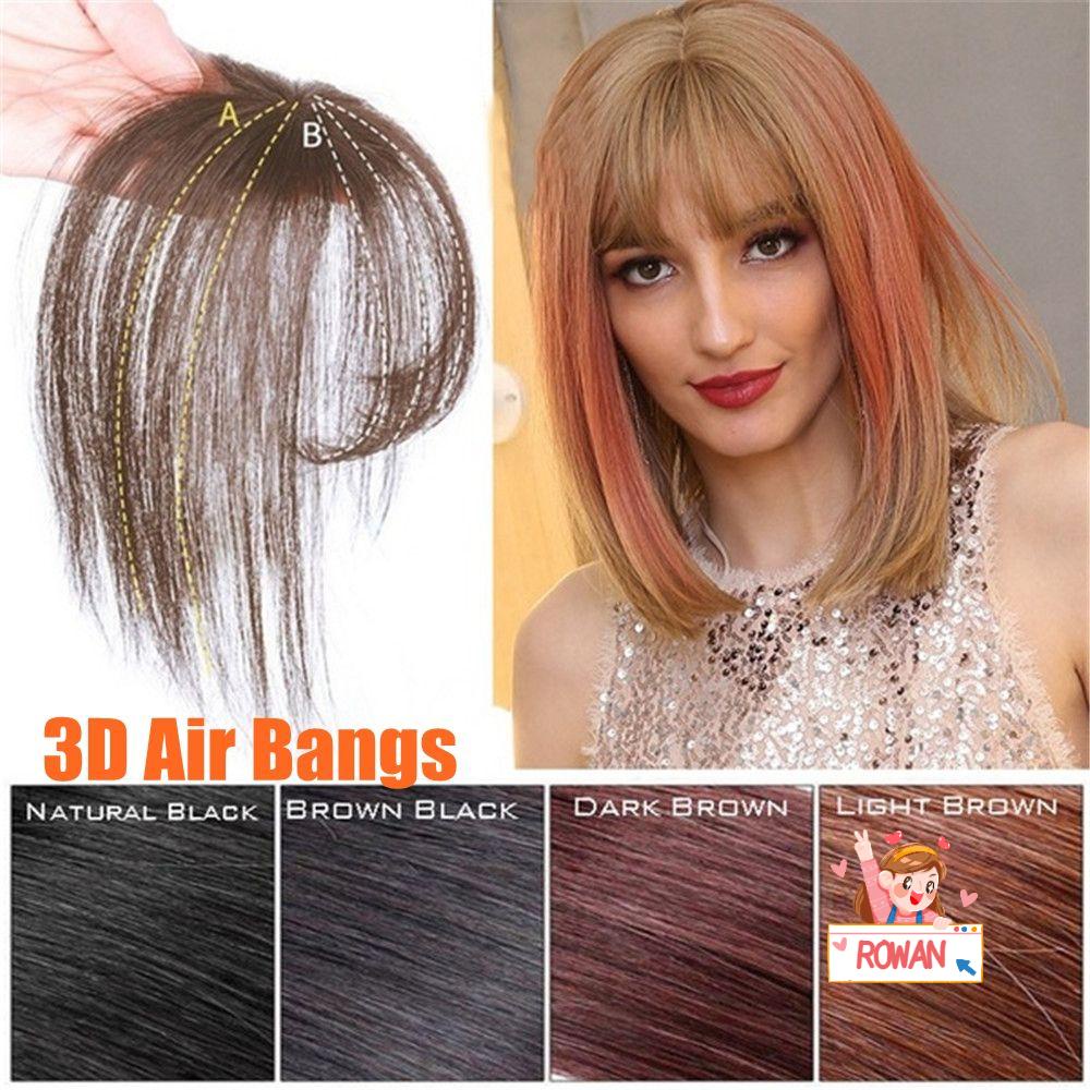 Kẹp Tóc Mái Tạo Kiểu 3D Vô Hình Không Đường May ROWANS