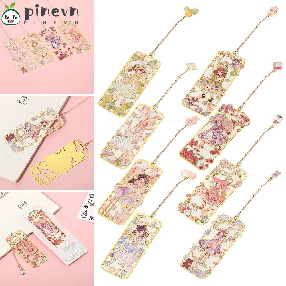 Bookmark Bằng Đồng Thau Phối Tua Rua Độc Đáo