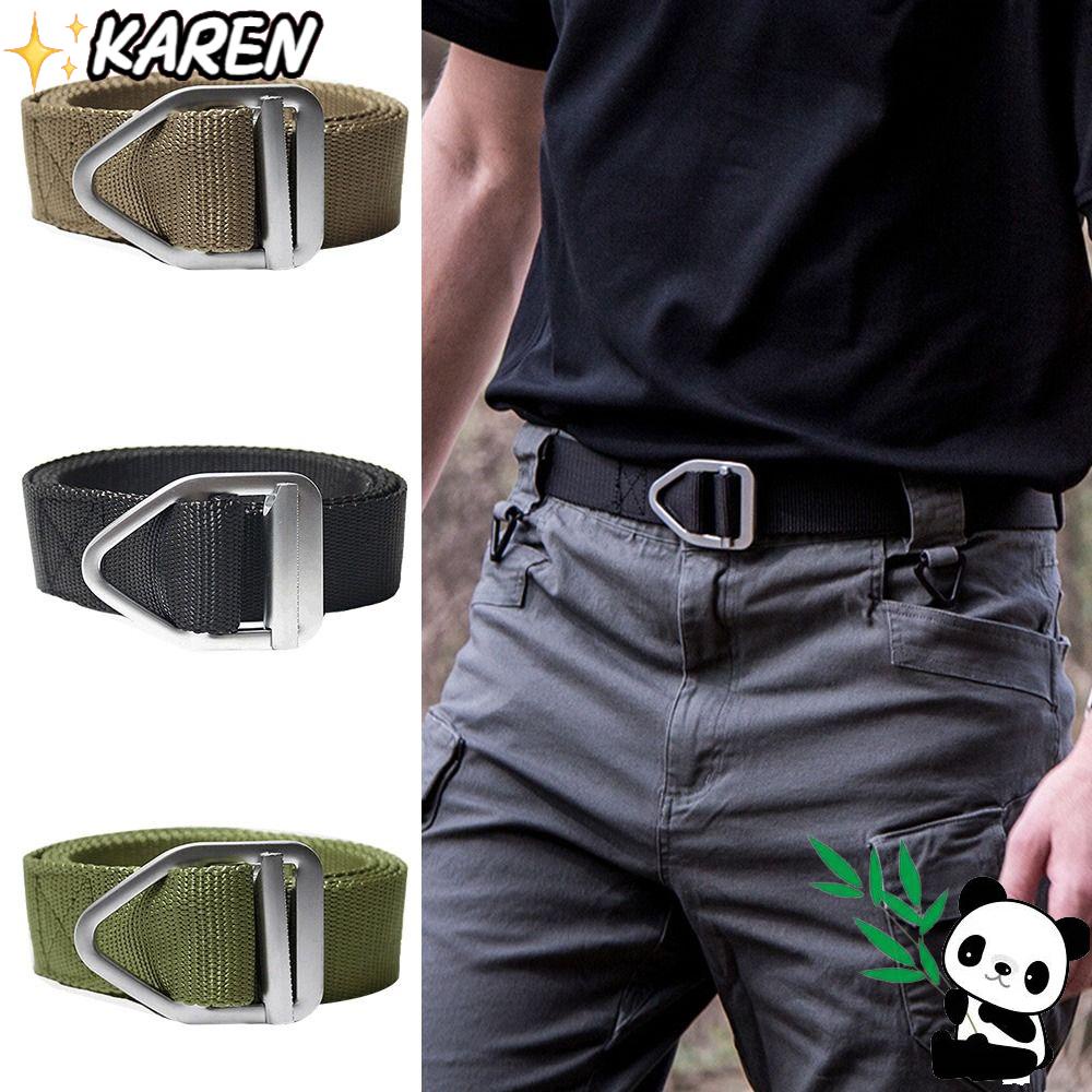 Thắt Lưng Bện Sợi Nylon Phong Cách Vintage Cho Nam