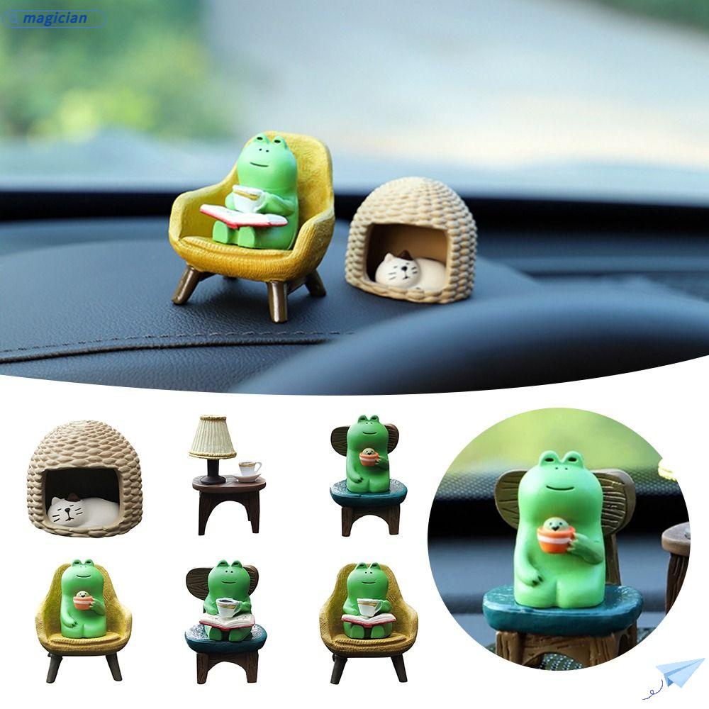 Đồ Trang Trí Xe Hơi Hình Chú Ếch Ngộ Nghĩnh Đáng Yêu