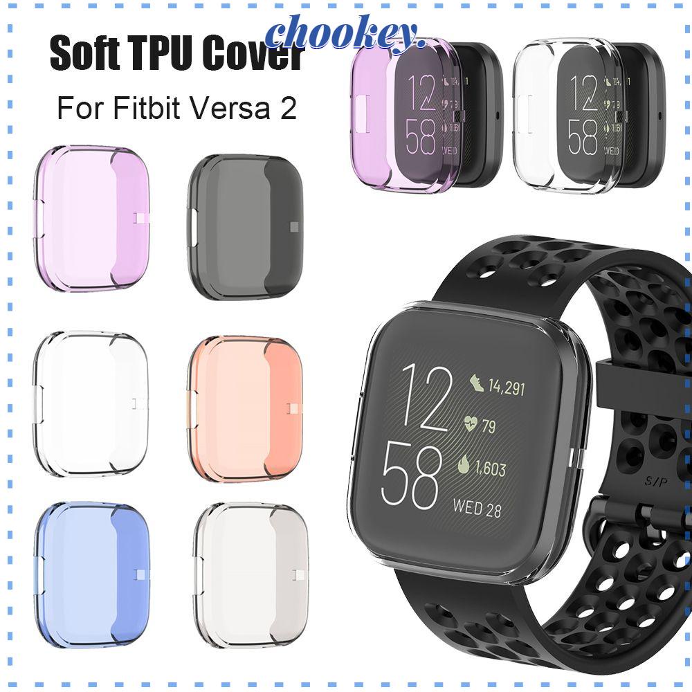 CHOOKEY Khung TPU Mềm Bảo Vệ Cho Đồng Hồ Thông Minh Fitbit Versa 2