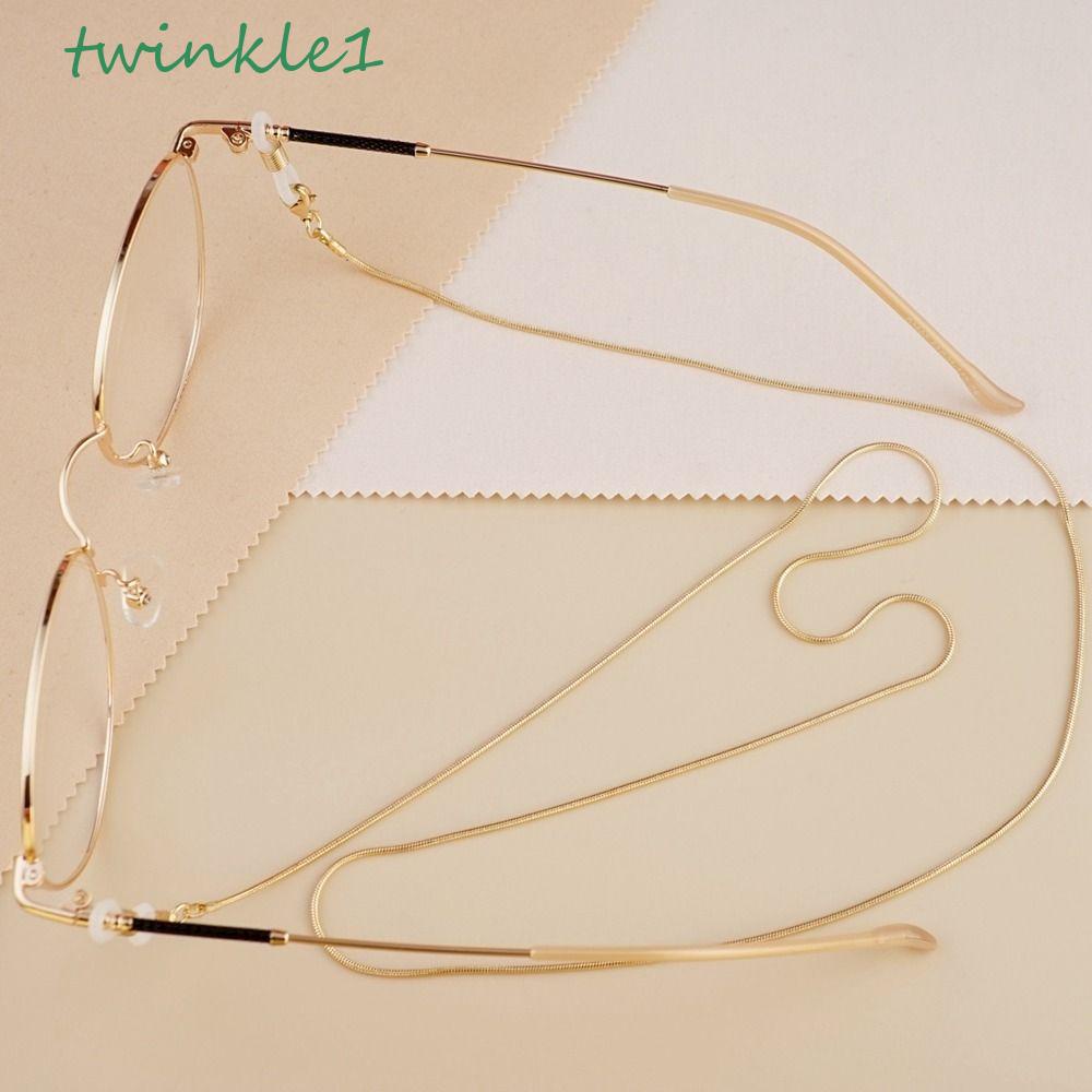 Dây Xích Kim Loại Đeo Mắt Kính Tiện Dụng|Dây Đeo Mặt Nạ Kim Loại Chống Trượt Chống Thất Lạc Cho Nữ