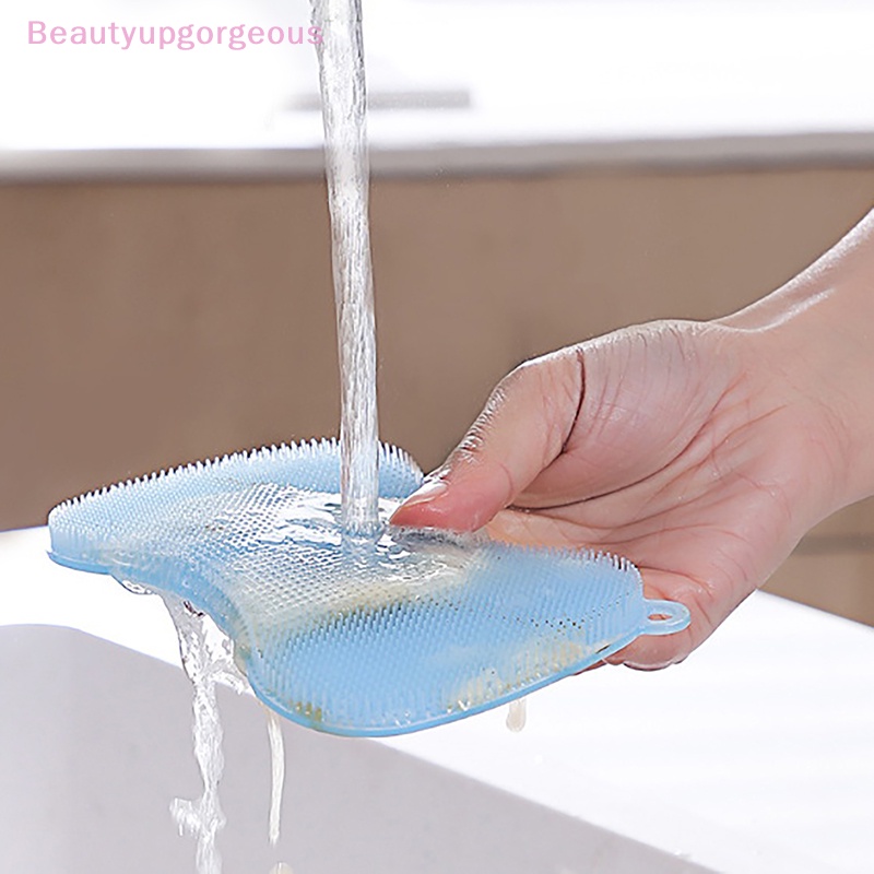 Miếng Rửa Chén Bằng Silicon Mềm Tiện Dụng