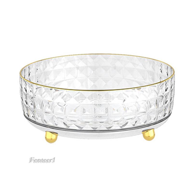 Kệ Đựng Đồ Trang Điểm / Mỹ Phẩm Để Bàn Xoay 360 Độ Fenteer1 Đa Năng