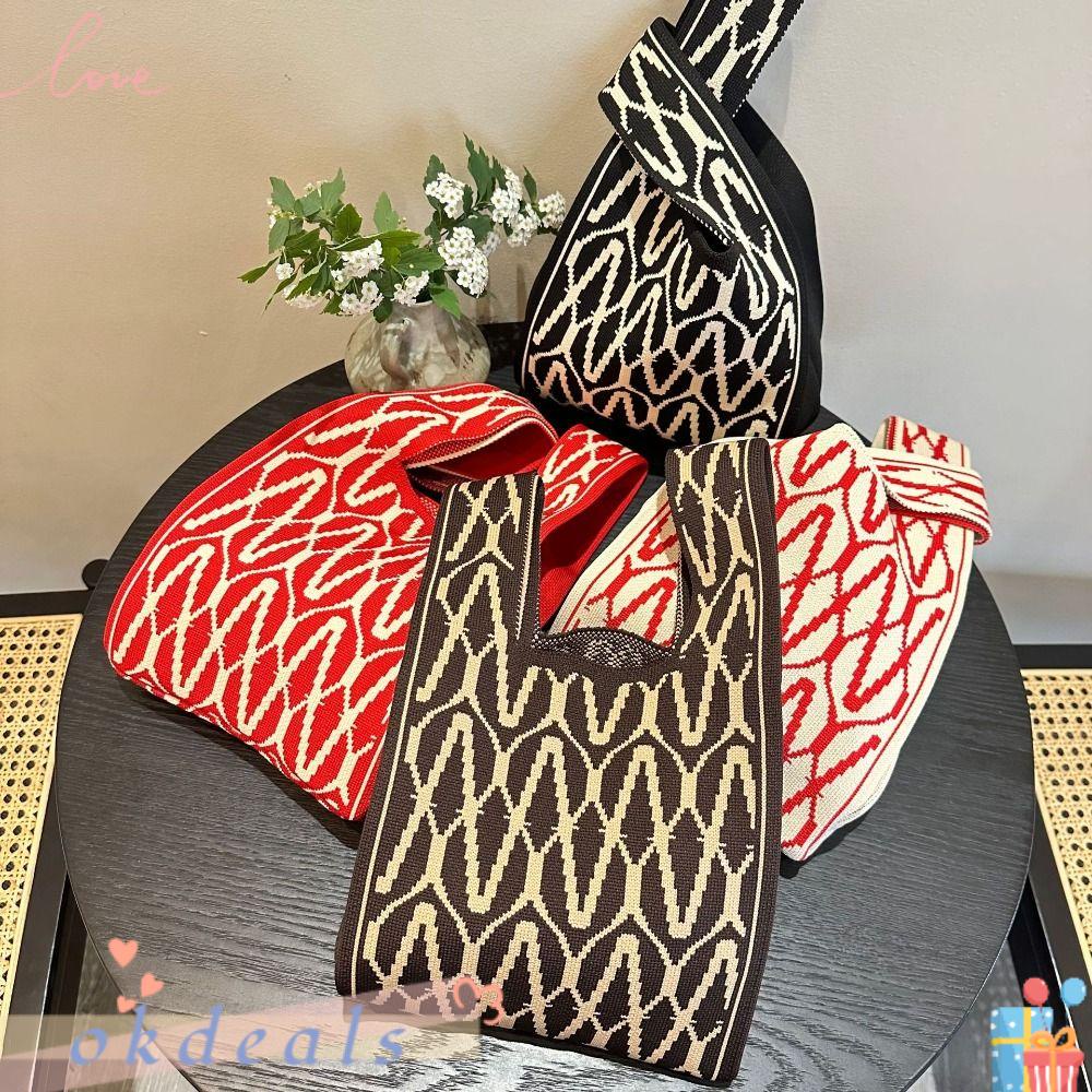 Túi Tote Đan Tay Có Thể Tái Sử Dụng Cho Nữ