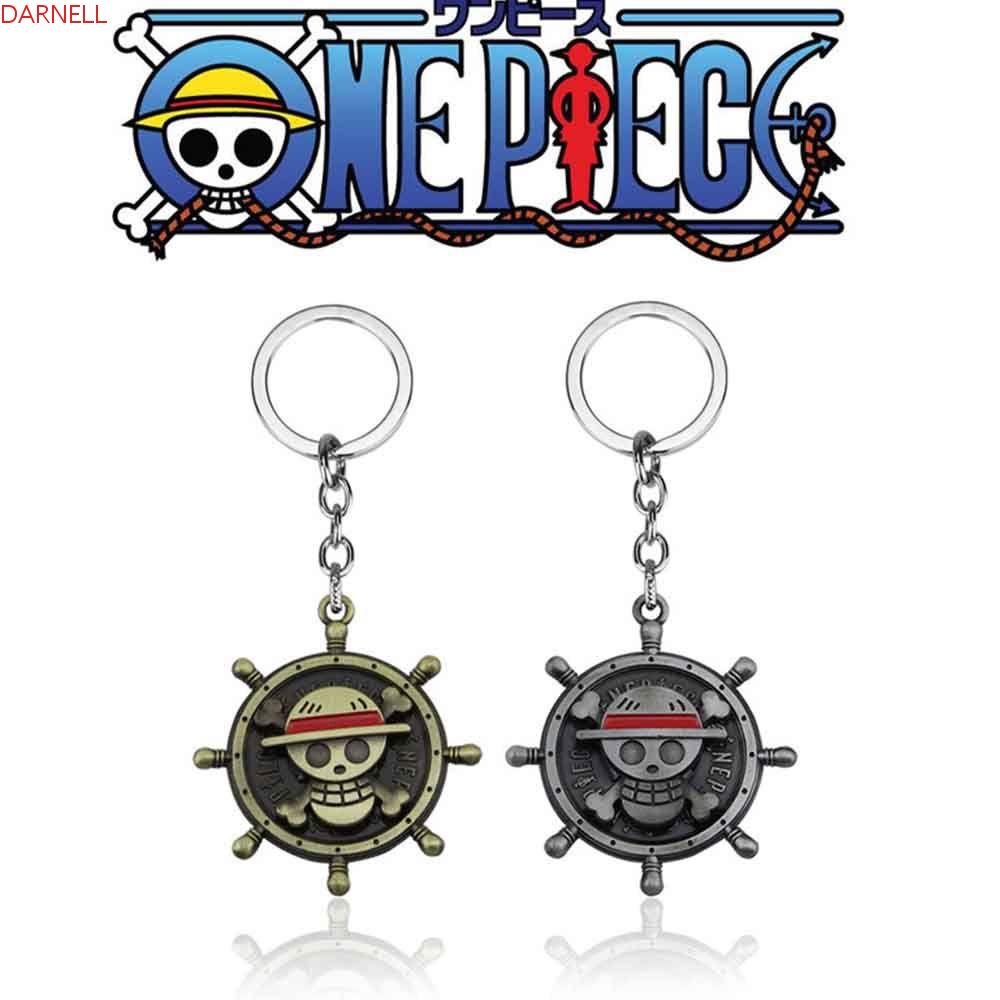 Móc Khóa Kim Loại Hình Đầu Lâu DARNELL Luffy