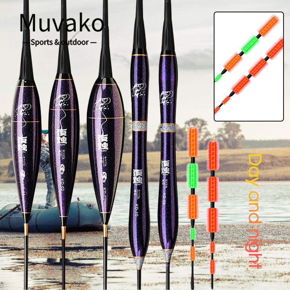 MUVAKO Phao Đèn Báo Hiệu Câu Cá Điện Tử Mới