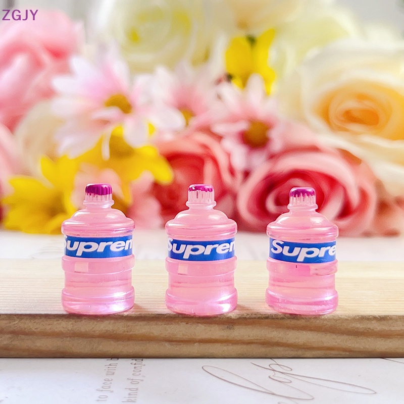 Set 5 Mô Hình Chai Kem Mini Bằng Nhựa Dạ Quang Dùng Để Trang Trí Ốp Điện Thoại Mới