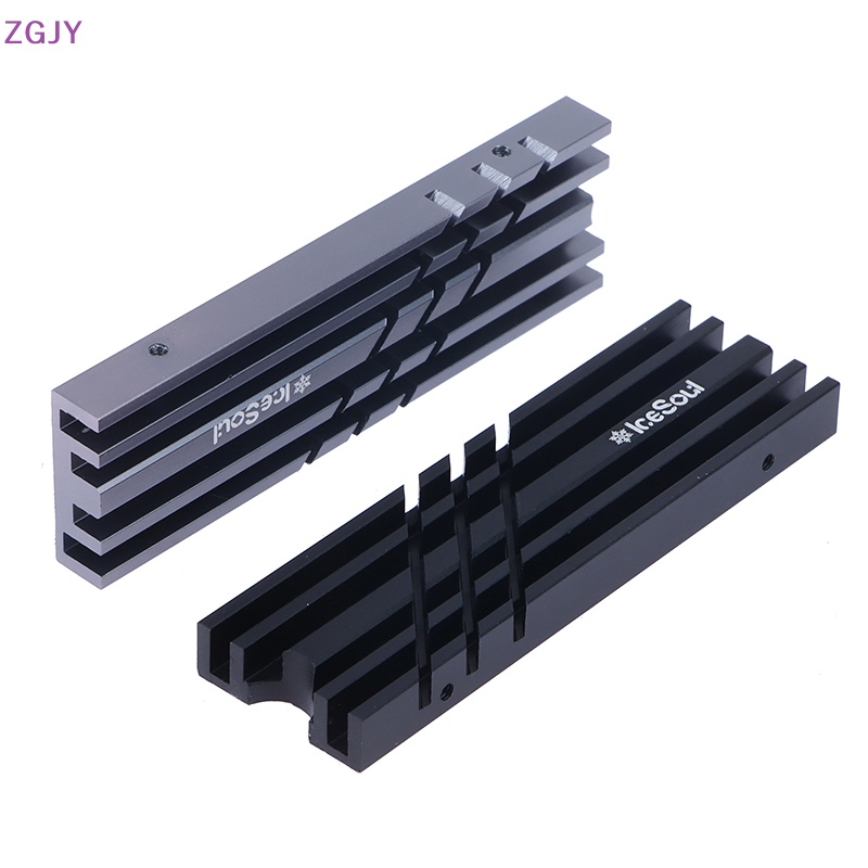 Bộ Tản Nhiệt Ổ Cứng SSD M.2 M2 2280 Siêu Mỏng Bằng Nhôm Với Đệm Silicon Tản Nhiệt Mới