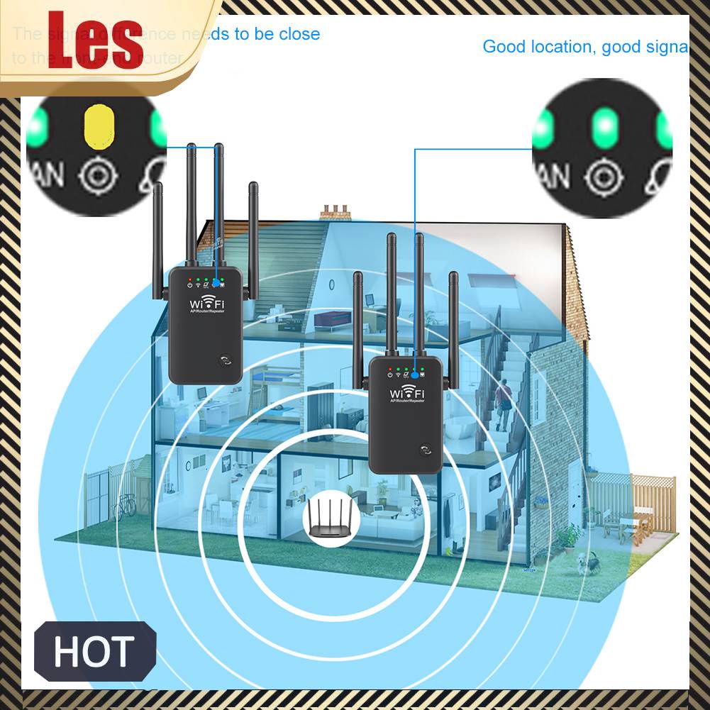 Thiết Bị Tăng Cường WiFi 2.4 GHz 300Mbps 4 Ăng Ten Tiện Dụng Cho Gia Đình