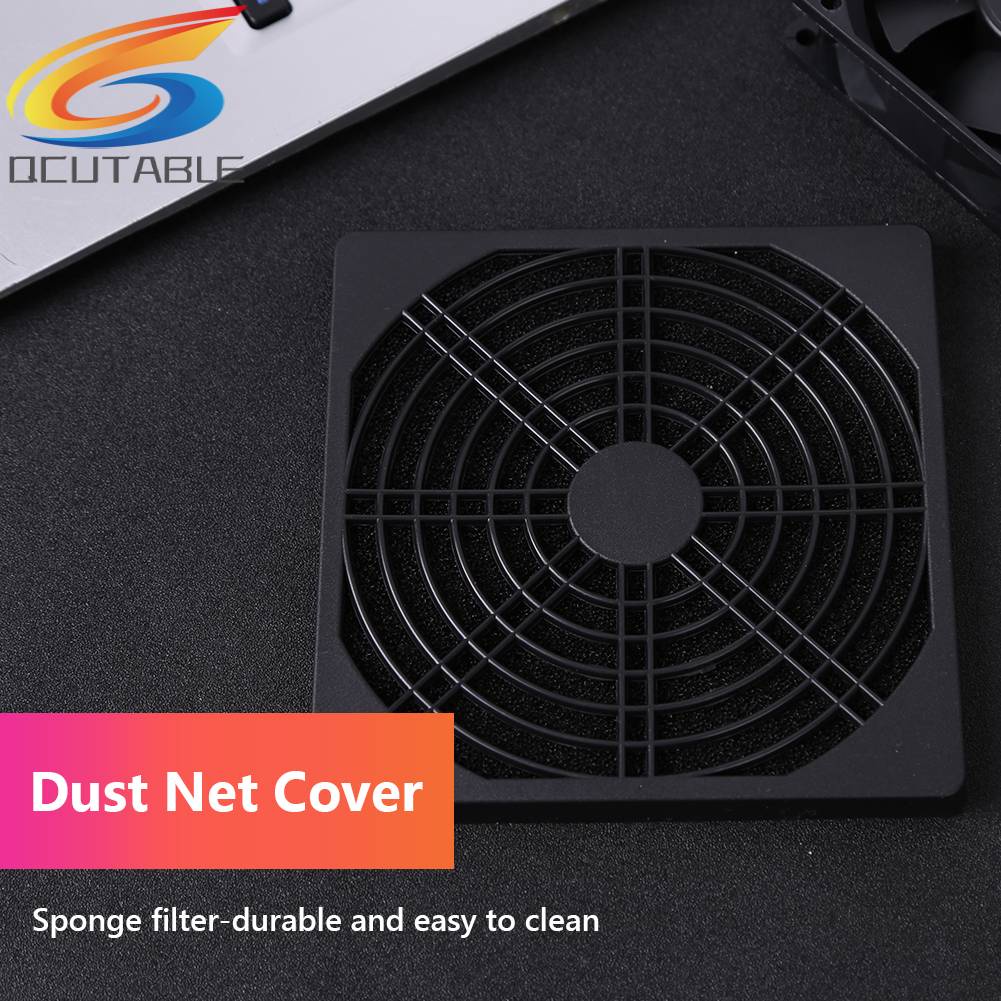 Bộ 5 Tấm Lọc Bụi Bằng Nhựa 60mm 80mm 90mm 120mm Cho Quạt Máy Tính Ốp