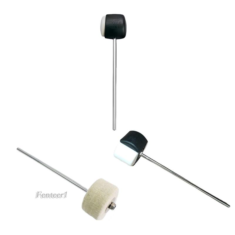 [Fenteer1] Dùi Đánh Trống Bass Chuyên Nghiệp Trục Kim Loại Gọn Nhẹ