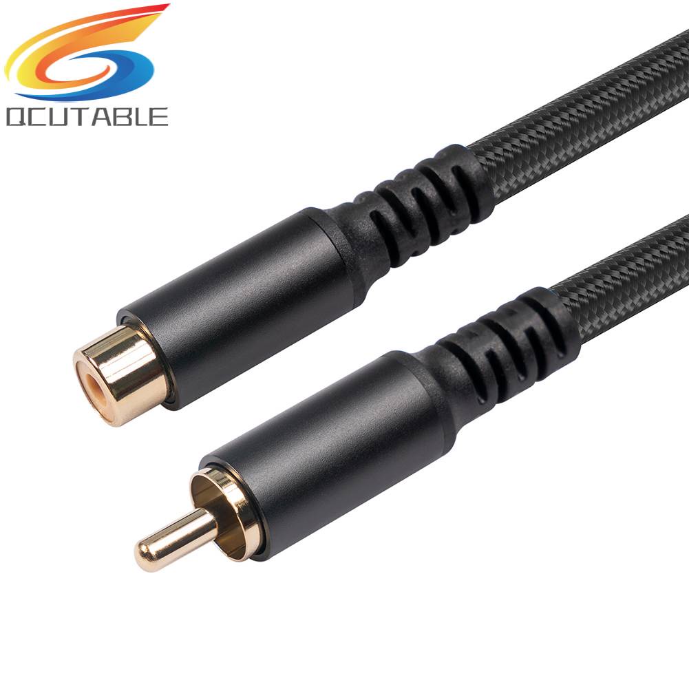 Dây Cáp Âm Thanh / Video Nối Dài 1.8 / 3 / 6m RCA Male Sang Female