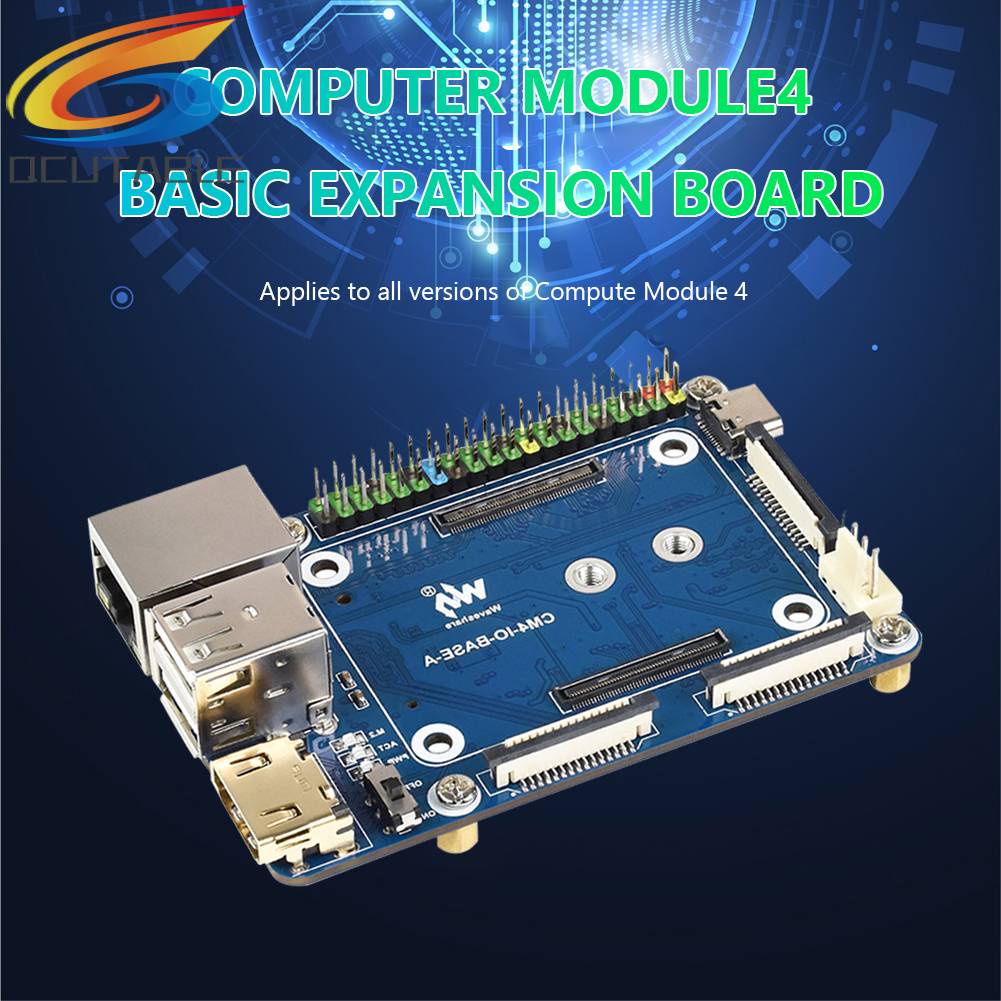 Bản Mạch Mở Rộng Mini Loại A IO USB IO Dành Cho Mô-Đun Raspberry Pi Compute 4