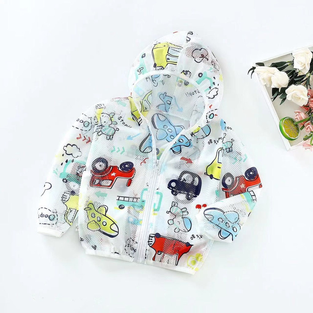 Áo Khoác Chống Nắng Thoáng Khí Phong Cách Hàn Quốc Thời Trang Mùa Hè Mới Kích Thước 90cm - 150cm