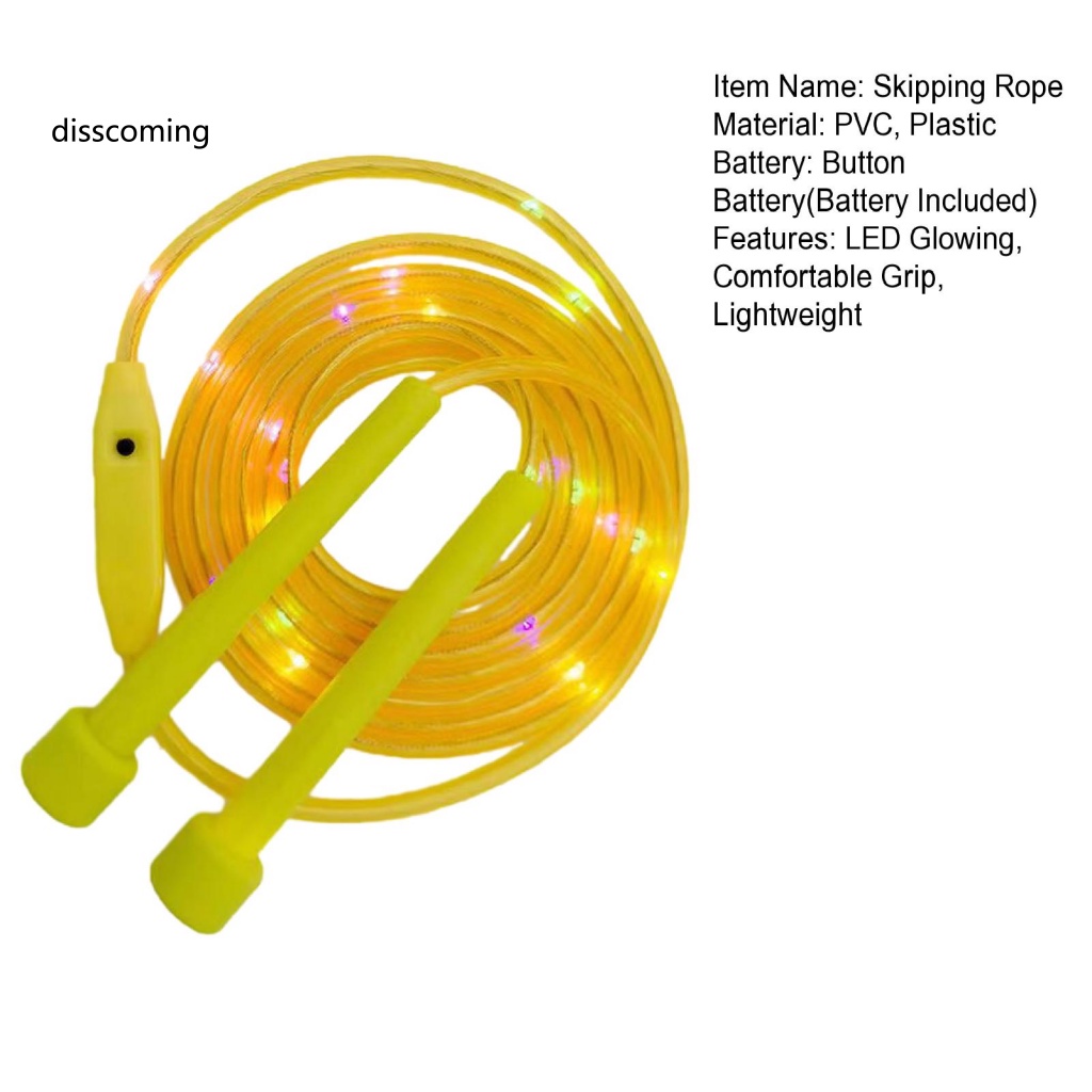 Băng Đô SL SL SL SL| Dây Nhảy Thể Dục Chạy Pin Có Đèn Led Phát Sáng Dành Cho Trẻ Em